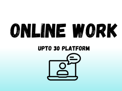 Full online Work Course (10$ up to 1000$)